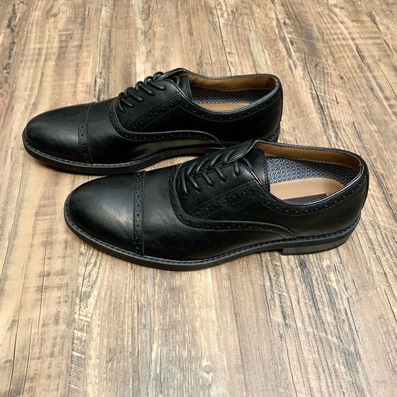 Fairlane Feawin Flex Black Mens Oxford Shoe Size 10 NWOB - Picture 3 of 6